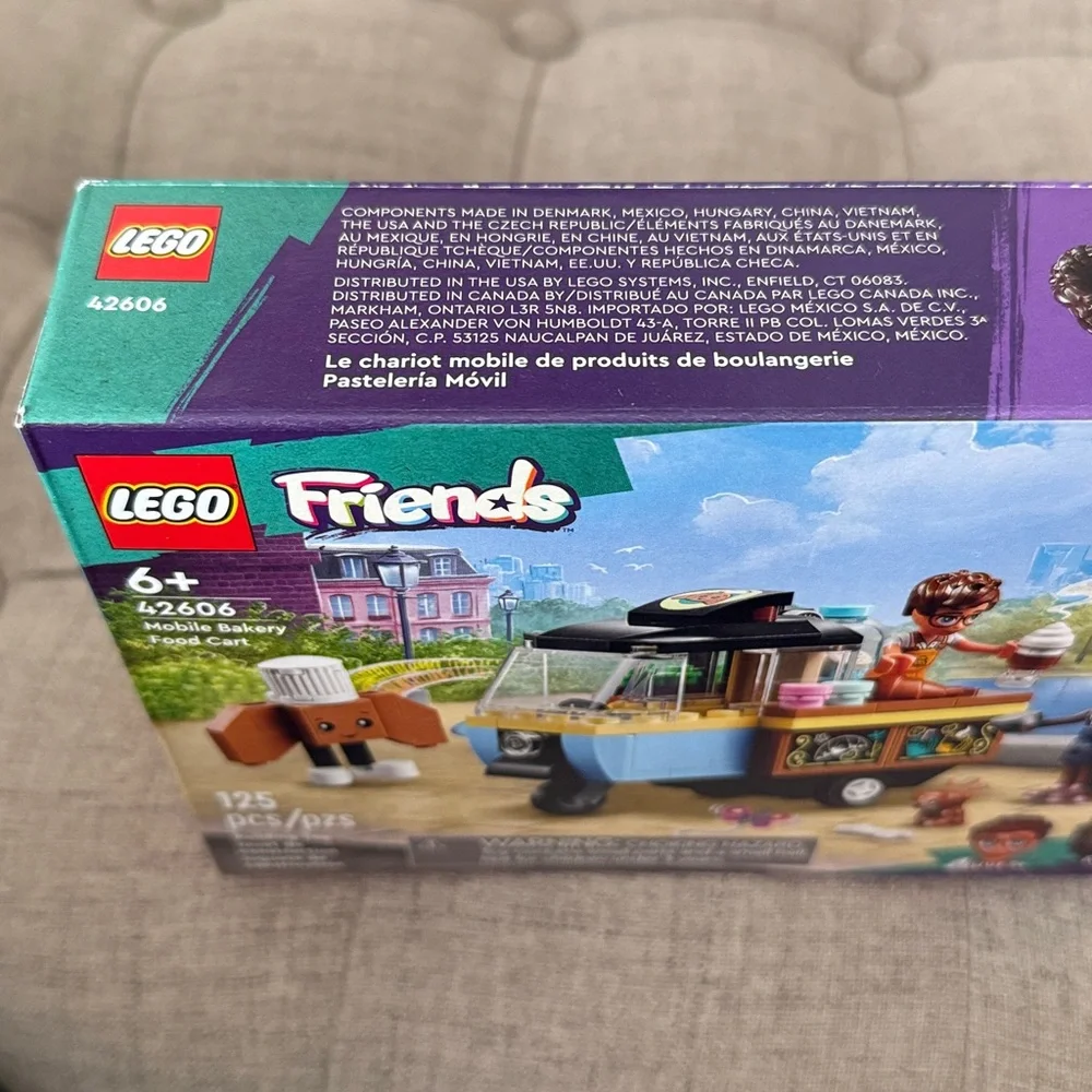 NEW. LEGO Friends Mobile Ice Cream Cart - 125 pieces.